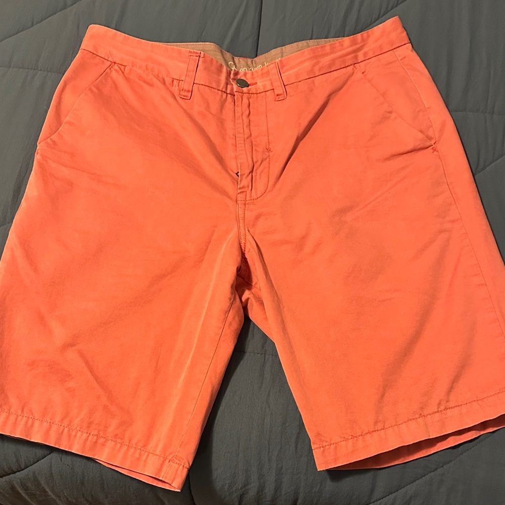 Calvin Klein Strawberry Color Men’s Chino Shorts